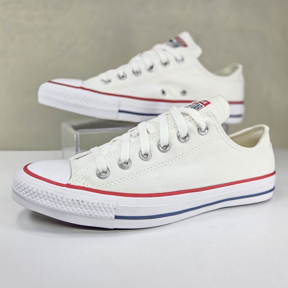 Converse Chuck Taylor All Star Low White M7652C Men’s 6.5 Women’s 8.5 New